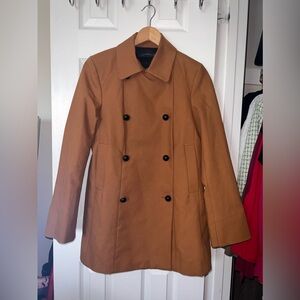 Zara Brown Trench Coat, Size L